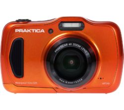 PRAKTICA Luxmedia WP240-BL Compact Camera - Orange